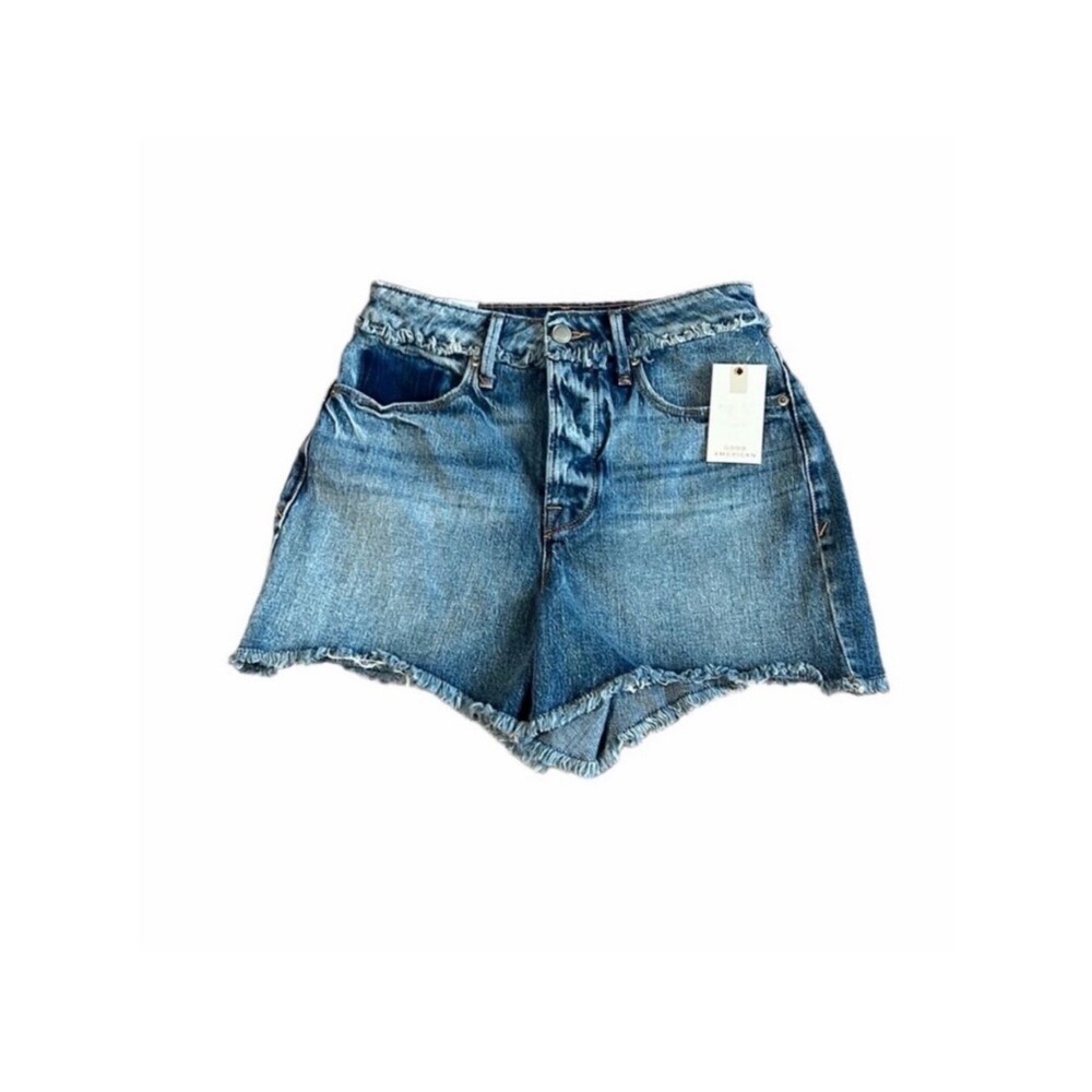 Good American Bombshell Shorts NWT Size 0/25